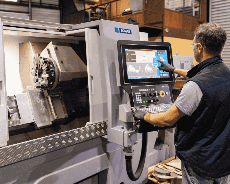 Usinage de pièces industrielles pour remplacement après casse ou maintenance préventive à Orthez au sein de l'entreprise Atelier Mécanique du Gave